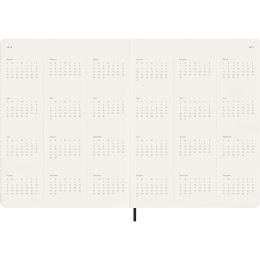 Planner 12M Weekly Vertical 2026 Essential Softcover XXL Black in the group Paper & Pads / Planners / 12-Month Planners at Pen Store (136134)