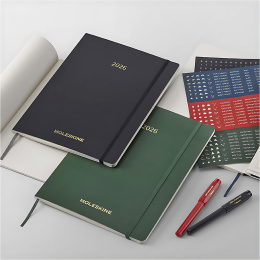 Planner 12M Weekly Vertical 2026 Hardcover XXL Myrtle Green in the group Paper & Pads / Planners / 12-Month Planners at Pen Store (136135)