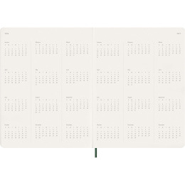 Planner 12M Weekly Vertical 2026 Hardcover XXL Myrtle Green in the group Paper & Pads / Planners / 12-Month Planners at Pen Store (136135)