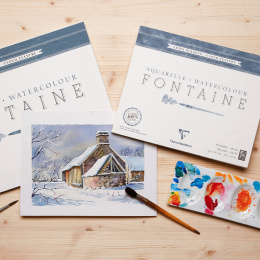 Fontaine Watercolor block Cloud Texture 36x48 cm 300g in the group Paper & Pads / Artist Pads & Paper / Watercolour Pads at Pen Store (136138)