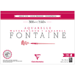 Fontaine Watercolor block CP 26x36 cm 300g in the group Paper & Pads / Artist Pads & Paper / Watercolour Pads at Pen Store (136142)