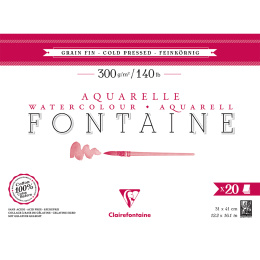 Fontaine Watercolor block CP 31x41 cm 300g in the group Paper & Pads / Artist Pads & Paper / Watercolour Pads at Pen Store (136143)
