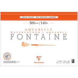 Fontaine Watercolor block HP 36x51 cm 300g in the group Paper & Pads / Artist Pads & Paper / Watercolour Pads at Pen Store (136150)