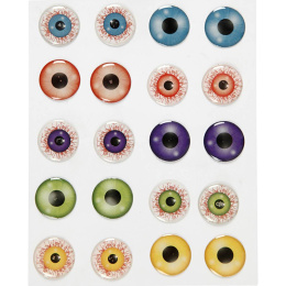 3D Eyes 20 mm in the group Hobby & Creativity / Holidays and seasons / Halloween at Pen Store (136210)