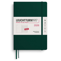 Planner Weekly Planner & Notebook 2026 A5 Forest Green in the group Paper & Pads / Planners / 12-Month Planners at Pen Store (136225) Planner Weekly Planner & Notebook 2026 A5 Forest Green in the group Paper & Pads / Planners / 12-Month Planners at Pen Store (136225)