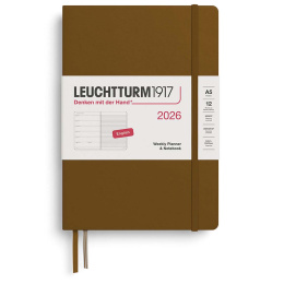 Planner Weekly Planner & Notebook 2026 A5 Spice Brown in the group Paper & Pads / Planners / 12-Month Planners at Pen Store (136229)