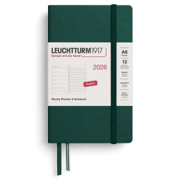 Planner Weekly Planner & Notebook 2026 A6 Forest Green in the group Paper & Pads / Planners / 12-Month Planners at Pen Store (136235) Planner Weekly Planner & Notebook 2026 A6 Forest Green in the group Paper & Pads / Planners / 12-Month Planners at Pen Store (136235)