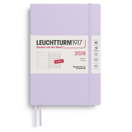 Planner Weekly Planner & Notebook 2026 A5 Soft Cover Lilac in the group Paper & Pads / Planners / 12-Month Planners at Pen Store (136239) Planner Weekly Planner & Notebook 2026 A5 Soft Cover Lilac in the group Paper & Pads / Planners / 12-Month Planners at Pen Store (136239)