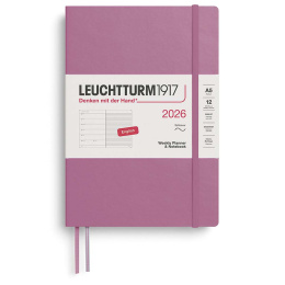 Planner Weekly Planner & Notebook 2026 A5 Soft Cover Dusty Rose in the group Paper & Pads / Planners / 12-Month Planners at Pen Store (136240) Planner Weekly Planner & Notebook 2026 A5 Soft Cover Dusty Rose in the group Paper & Pads / Planners / 12-Month Planners at Pen Store (136240)