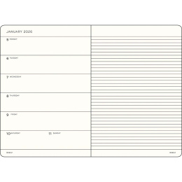 Planner Weekly Planner & Notebook 2026 A5 Soft Cover Dusty Rose in the group Paper & Pads / Planners / 12-Month Planners at Pen Store (136240) Planner Weekly Planner & Notebook 2026 A5 Soft Cover Dusty Rose in the group Paper & Pads / Planners / 12-Month Planners at Pen Store (136240)