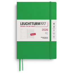 Planner Weekly Planner & Notebook 2026 A5 Soft Cover Spring Leaf in the group Paper & Pads / Planners / 12-Month Planners at Pen Store (136245) Planner Weekly Planner & Notebook 2026 A5 Soft Cover Spring Leaf in the group Paper & Pads / Planners / 12-Month Planners at Pen Store (136245)