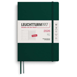 Planner Weekly Planner & Notebook 2026 A5 Soft Cover Forest Green in the group Paper & Pads / Planners / 12-Month Planners at Pen Store (136246) Planner Weekly Planner & Notebook 2026 A5 Soft Cover Forest Green in the group Paper & Pads / Planners / 12-Month Planners at Pen Store (136246)