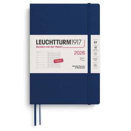 Planner Weekly Planner & Notebook 2026 A5 Soft Cover Navy in the group Paper & Pads / Planners / 12-Month Planners at Pen Store (136249) Planner Weekly Planner & Notebook 2026 A5 Soft Cover Navy in the group Paper & Pads / Planners / 12-Month Planners at Pen Store (136249)