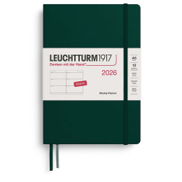 Planner Weekly Planner 2026 A5 Forest Green in the group Paper & Pads / Planners / 12-Month Planners at Pen Store (136256)