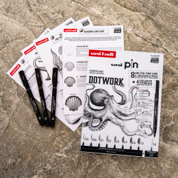 Pin Fine Line Dotwork Set in the group Pens / Writing / Fineliners at Pen Store (136284)