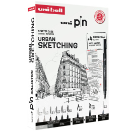 Pin Fine Line Urban Sketching Set in the group Pens / Writing / Fineliners at Pen Store (136285)