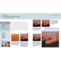 Learn to Paint in Acrylics with 50 Small Paintings in the group Hobby & Creativity / Books / Art Instruction Books at Pen Store (136299)