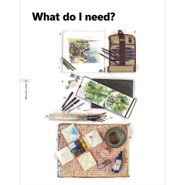 Sketching Outdoors in the group Hobby & Creativity / Books / Inspirational Books at Pen Store (136312)