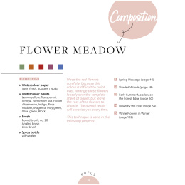 Nature in Watercolour in the group Hobby & Creativity / Books / Inspirational Books at Pen Store (136320)