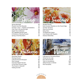 Nature in Watercolour in the group Hobby & Creativity / Books / Inspirational Books at Pen Store (136320)