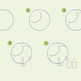 Draw 30: Kawaii in the group Hobby & Creativity / Books / Art Instruction Books at Pen Store (136323)