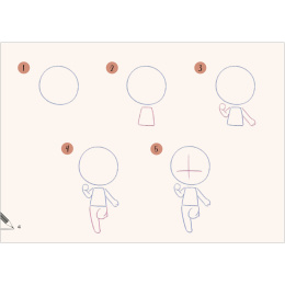 Draw 30: Kawaii in the group Hobby & Creativity / Books / Art Instruction Books at Pen Store (136323)