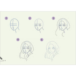 Draw 30: Manga in the group Hobby & Creativity / Books / Inspirational Books at Pen Store (136324)