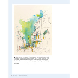 Line & Wash in the Urban Landscape in the group Hobby & Creativity / Books / Inspirational Books at Pen Store (136325)