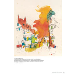 Line & Wash in the Urban Landscape in the group Hobby & Creativity / Books / Inspirational Books at Pen Store (136325)