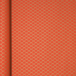 Gift wrap 35cm x 5m Kraft Red Flowers in the group Hobby & Creativity / Holidays and seasons / Wrapping at Pen Store (136355)