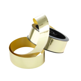 Gift ribbon metallic 10m x 25 mm Gold in the group Hobby & Creativity / Holidays and seasons / Wrapping at Pen Store (136413)