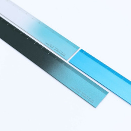 Ruler Aluminium 15 cm Turquoise/Silver in the group Hobby & Creativity / Hobby Accessories / Rulers at Pen Store (136442)