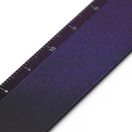 Ruler Aluminium 15 cm Polarized Coating in the group Hobby & Creativity / Hobby Accessories / Rulers at Pen Store (136451)