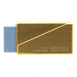 Eraser Industrial Aluminium Gold in the group Pens / Pen Accessories / Erasers at Pen Store (136454)
