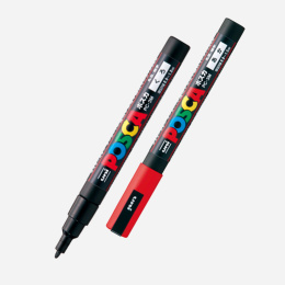 Posca PC-3M Standard tones 8-set in the group Pens / Artist Pens / Acrylic Markers at Pen Store (136462)