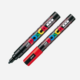 Posca PC-5M Standard tones 8-set in the group Pens / Artist Pens / Acrylic Markers at Pen Store (136465)