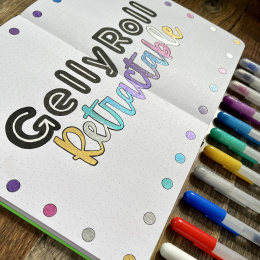 Gelly Roll Click Metallic 10-pack in the group Pens / Writing / Gel Pens at Pen Store (136605)