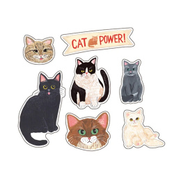 Sticker pack Kahoko Cat in the group Hobby & Creativity / Create / Stickers at Pen Store (136612)