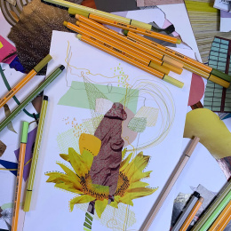 Point 88 Fineliner 8 pcs in the group Pens / Writing / Fineliners at Pen Store (136795)