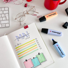 BOSS Original Pastel 4-pack Set 2 in the group Pens / Office / Highlighters at Pen Store (136800)