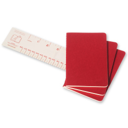 Cahier Notebook Pocket Red Plain in the group Paper & Pads / Note & Memo / Notebooks & Journals at Pen Store (136811)