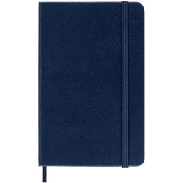 Classic Hard Cover Notebook Pocket Blue Ruled in the group Paper & Pads / Note & Memo / Notebooks & Journals at Pen Store (136825)