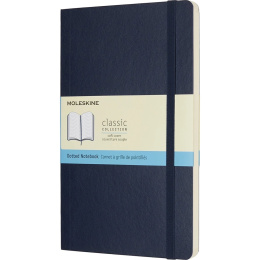 Classic Soft Cover Notebook Large Blue Dotted in the group Paper & Pads / Note & Memo / Notebooks & Journals at Pen Store (136828)