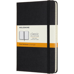 Classic Hard Cover Notebook Medium Black in the group Paper & Pads / Note & Memo / Notebooks & Journals at Pen Store (136838_r)