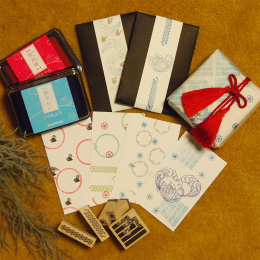 Stamp Set Iroitoshi Soso 15-Pack in the group Hobby & Creativity / Hobby Accessories / Stamps at Pen Store (136886)