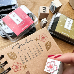 Stamp Set Iroitoshi Wa-suuji 10-Pack in the group Hobby & Creativity / Hobby Accessories / Stamps at Pen Store (136888)