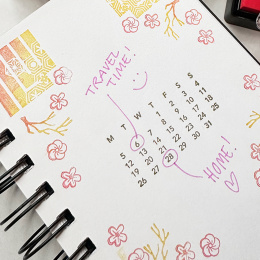 Stamp Iromoyo Calendar in the group Hobby & Creativity / Hobby Accessories / Stamps at Pen Store (136889)