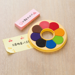 Stamp ink pads Irodori Set Donut in the group Hobby & Creativity / Hobby Accessories / Stamps at Pen Store (136891)