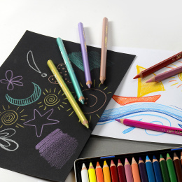 Super Ferby 10-piece metallic set (3+) in the group Kids / Kids' Pens / Coloring Pencils for Kids at Pen Store (136892)