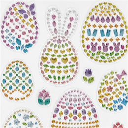 Diamond stickers Easter eggs in the group Hobby & Creativity / Create / Stickers at Pen Store (136975)